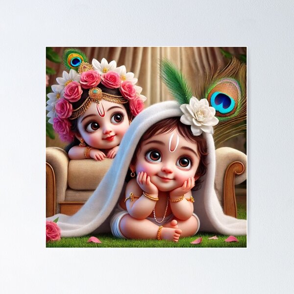 Item preview, Radhe Krishna Art of Love  designed and sold by Eshant.