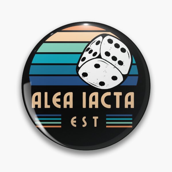 Item preview, Alea iacta Est Die Has Been Cast giming designed and sold by ItsOkKoy.
