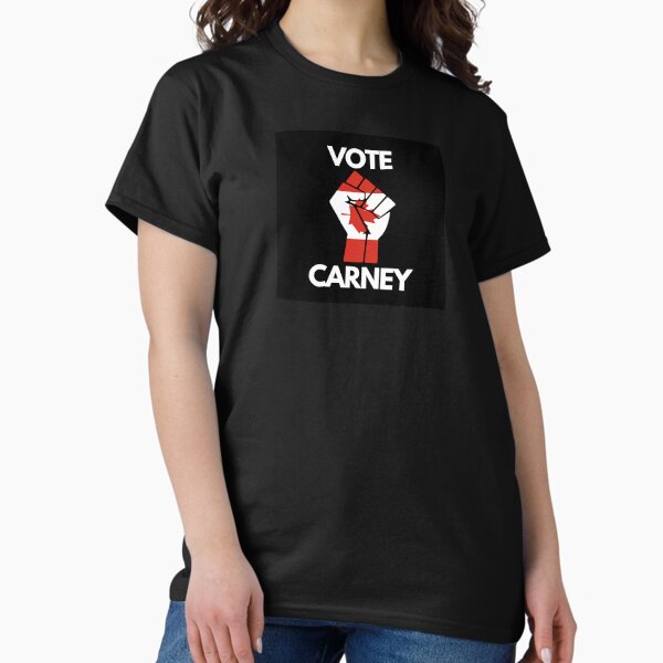 Vista previa del artículo con la obra «Vota por Carney», diseñado y vendido por renaissanceap.