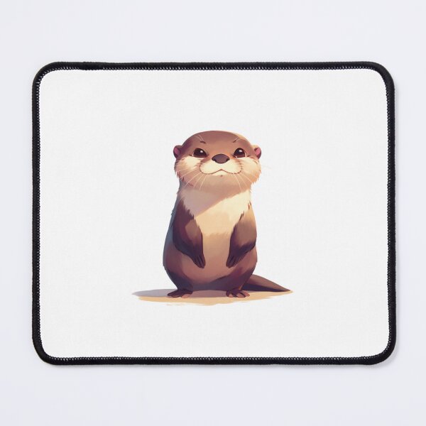 Item preview, Cute happy friend otter designed and sold by PatternFly.