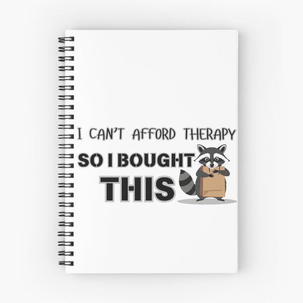 Item preview, Retail Therapy – Funny Shopping Raccoon designed and sold by Snicker-Designs.