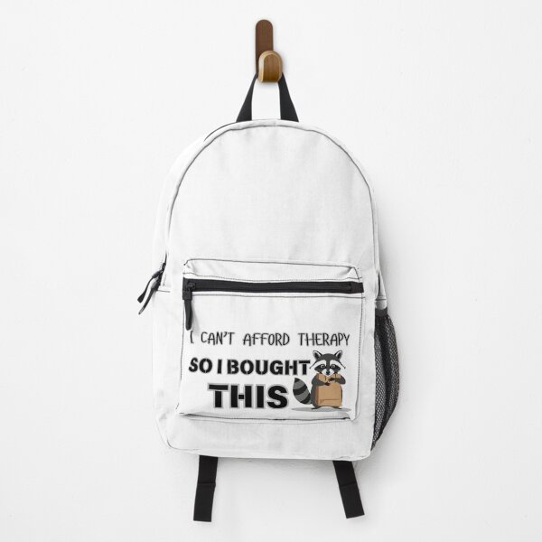 Item preview, Retail Therapy – Funny Shopping Raccoon designed and sold by Snicker-Designs.