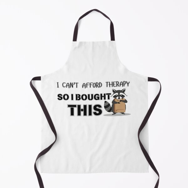 Item preview, Retail Therapy – Funny Shopping Raccoon designed and sold by Snicker-Designs.