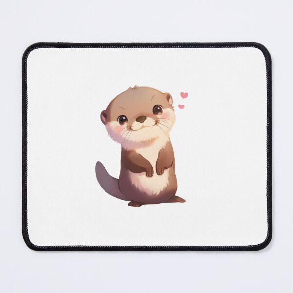 Item preview, Cute happy friend otter designed and sold by PatternFly.
