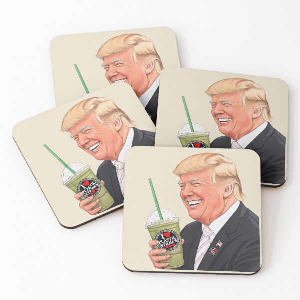 Item preview, Donald J Trump Loves Plastic Straws designed and sold by plushism.