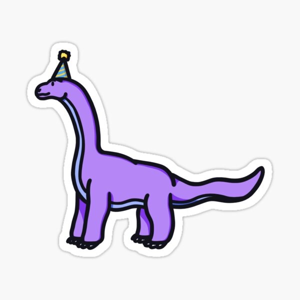 Artikel-Vorschau von Party-Brachiosaurus, designt und verkauft von Dogtor-Who.