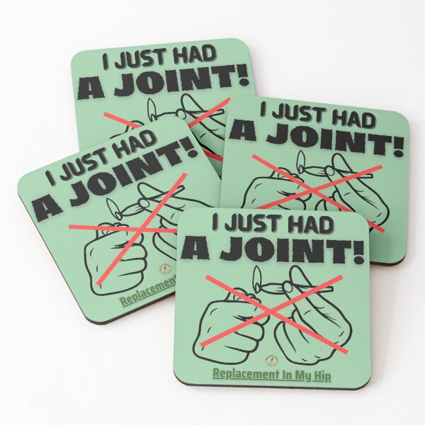 Item preview, I Just Had A Joint (Hip)-Fun, Novelty Post-Surgery Elderly gift designed and sold by Old Age Ain't For Sissies!.