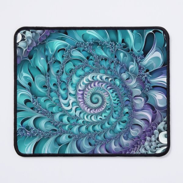 Item preview, Ethereal Spiral Fractal Art designed and sold by Harmonic_Layers.