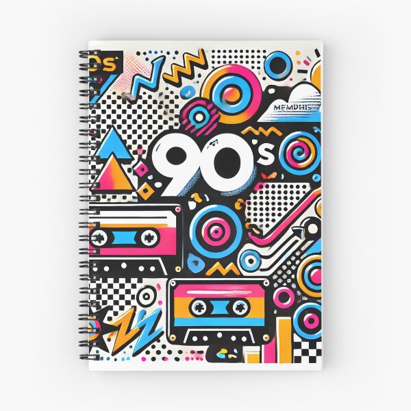 Item preview, Retro 90s Aesthetic - Neon Pop Art Design designed and sold by Chroma Myst.