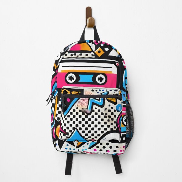 Item preview, Retro 90s Aesthetic - Neon Pop Art Design designed and sold by Chroma Myst.