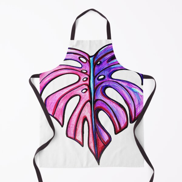 Item preview, Colourful Monstera Leaf Drawing 1 designed and sold by Luilui7.