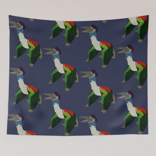 Item preview, Crimson Belly conure pterodactyl  designed and sold by NovaEnchanting.