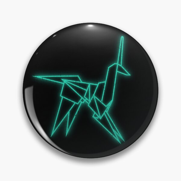 Item preview, Blade Runner Neon Unicorn Origami distressed designed and sold by Power Up Prints.