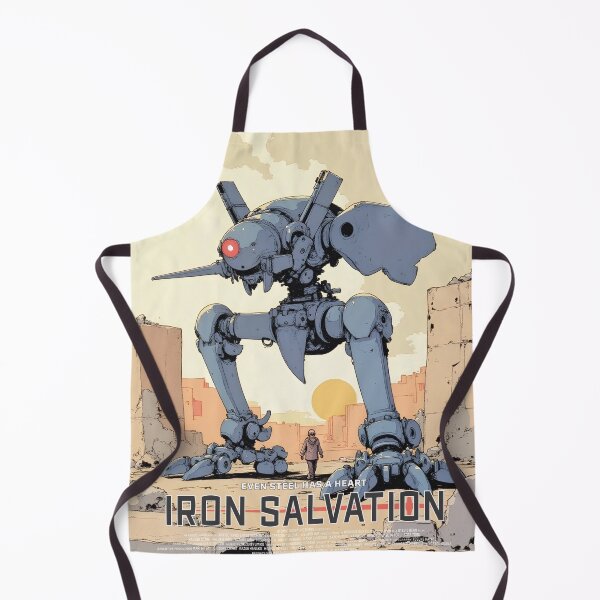 Artikelvorschau, Anime-Filmplakat „Iron Salvation“ entworfen und verkauft von Atomic Ducky.