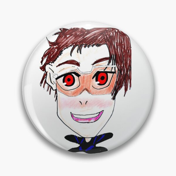 Item preview, Kenny Yuckymiya Bluelick Orange Glasses  designed and sold by Weeblingart.