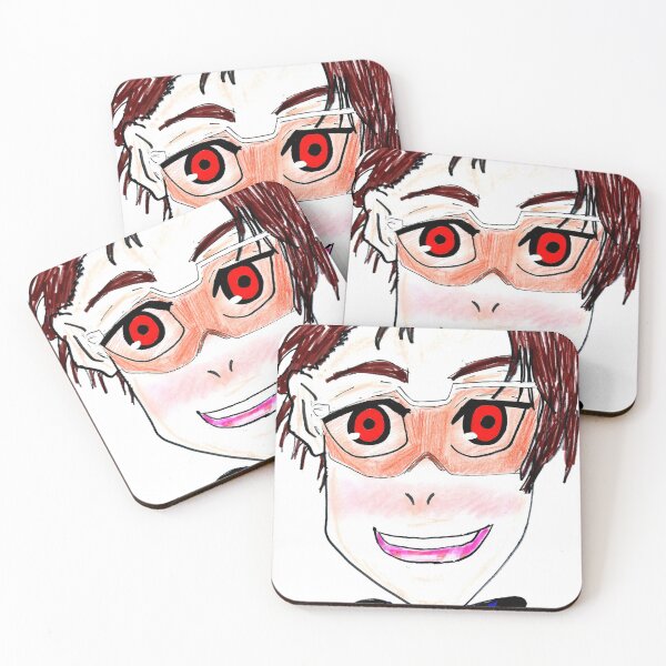 Item preview, Kenny Yuckymiya Bluelick Orange Glasses  designed and sold by Weeblingart.