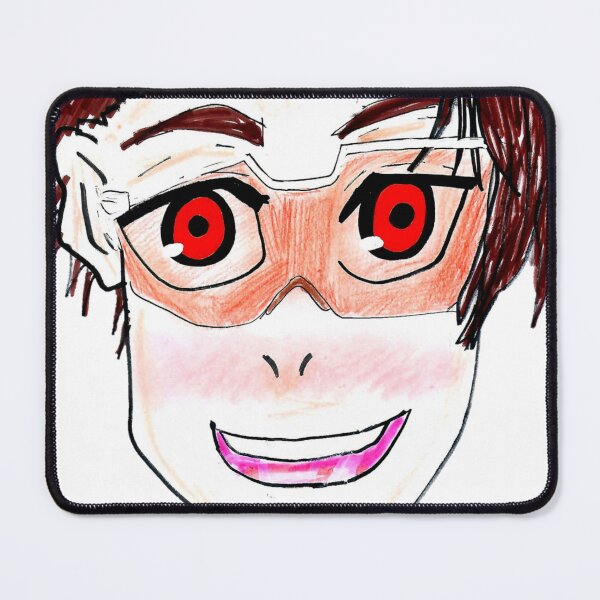 Item preview, Kenny Yuckymiya Bluelick Orange Glasses  designed and sold by Weeblingart.
