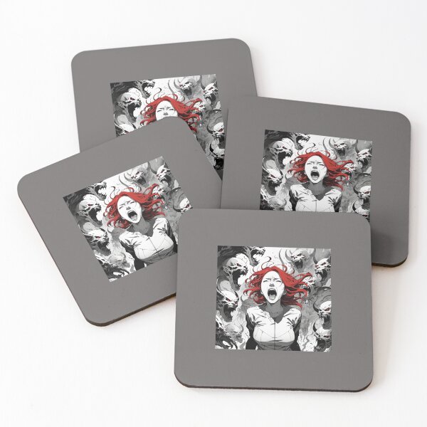 Item preview, A woman's fight with her demons designed and sold by MaBakerArt.