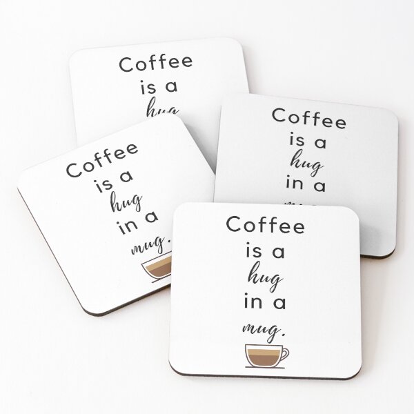 Item preview, Coffee is a Hug in a Mug Classic T-Shirt designed and sold by Evo Desings.