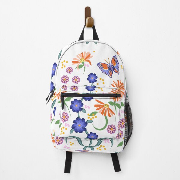 Item preview, Flower Garden and Butterfly T Shirt PNG designed and sold by Sharon Schwalbe.