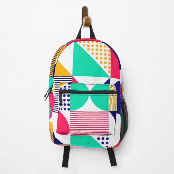 Item preview, Bold Geometric Pattern – Retro Colorful Abstract Design designed and sold by Art Garden.