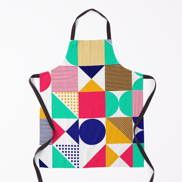 Item preview, Bold Geometric Pattern – Retro Colorful Abstract Design designed and sold by Art Garden.