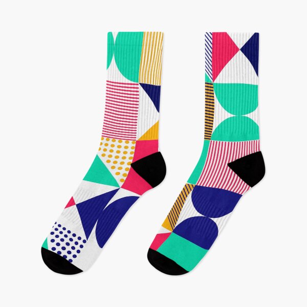 Item preview, Bold Geometric Pattern – Retro Colorful Abstract Design designed and sold by Art Garden.