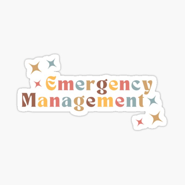 Artikel-Vorschau von Notfallmanagement (mit Sternen), designt und verkauft von MitigationZone.