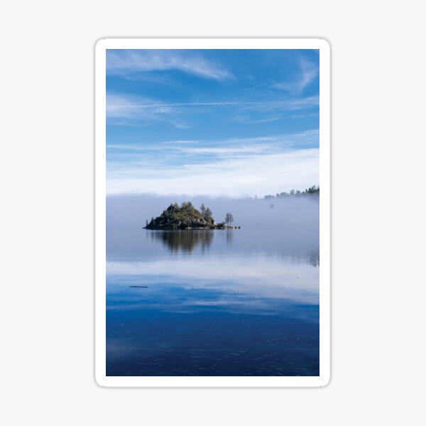 Item preview, Lake Tahoe Mirror designed and sold by Tobacco Flower Creative.