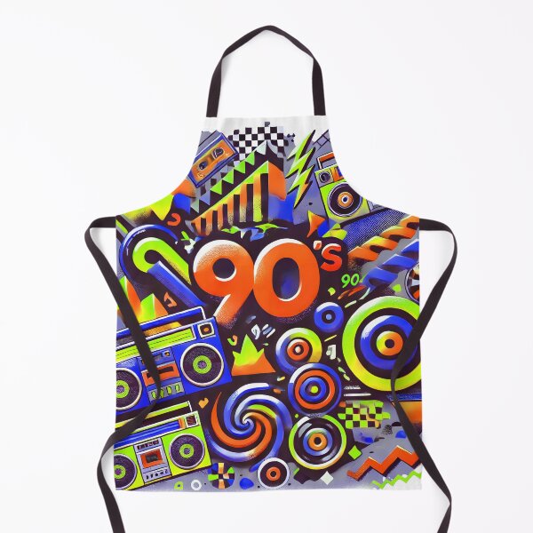 Item preview, 90s Retro Vibes - Neon Boombox Aesthetic designed and sold by Chroma Myst.