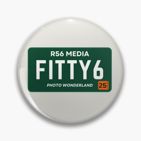 Item preview, FITTY6 License Plate designed and sold by R56 Media.