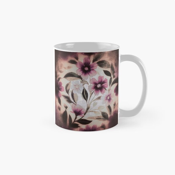 Item preview, Charming Vintage Pink Wildflower Pattern for Romantic Designs designed and sold by Freestyle Designs.