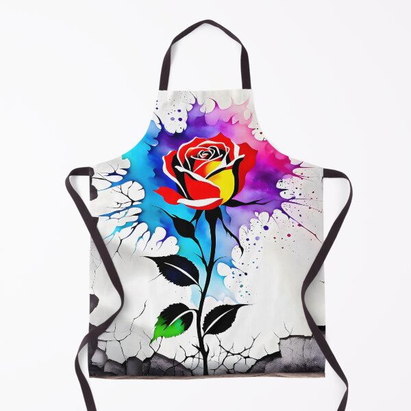Item preview, Colourful Rose, Ai Generated Art  designed and sold by ACC .