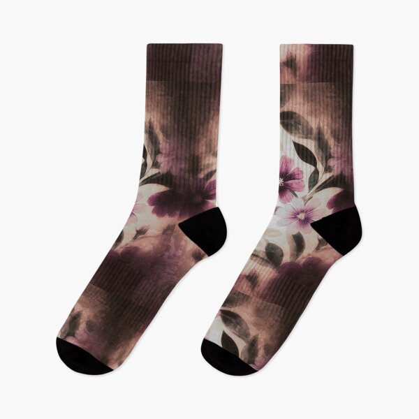 Item preview, Charming Vintage Pink Wildflower Pattern for Romantic Designs designed and sold by Freestyle Designs.
