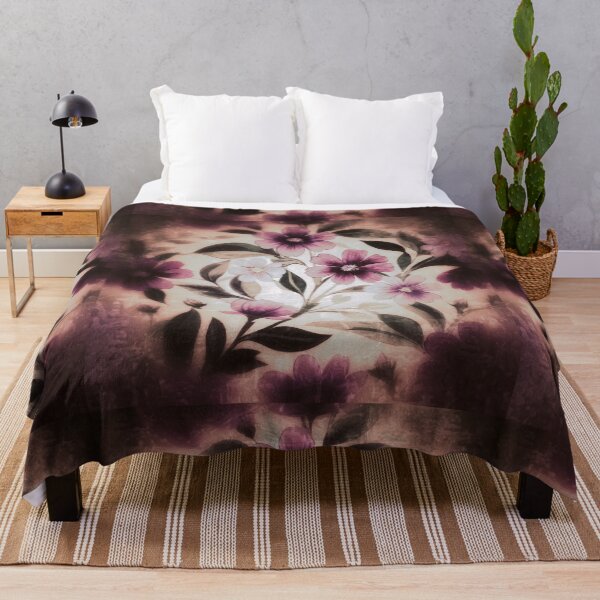 Item preview, Charming Vintage Pink Wildflower Pattern for Romantic Designs designed and sold by Freestyle Designs.