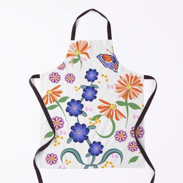 Item preview, Flower Garden and Butterfly T Shirt PNG designed and sold by Sharon Schwalbe.