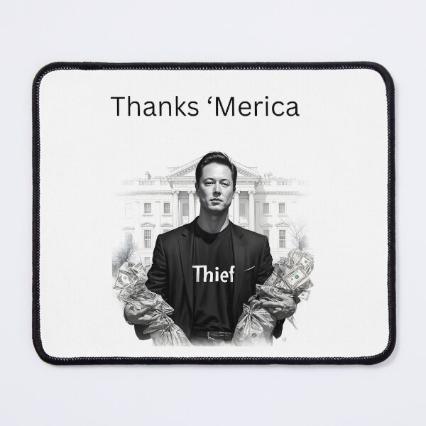 Item preview, Elon Musk - American Thief designed and sold by Dan Farsaci.