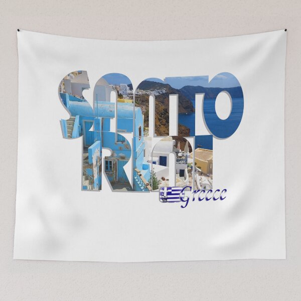 Item preview, Santorini Blue designed and sold by Busycapy.