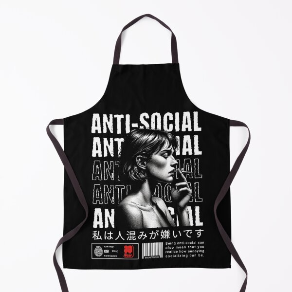 Item preview, Anti-Social designed and sold by Kami Wear.