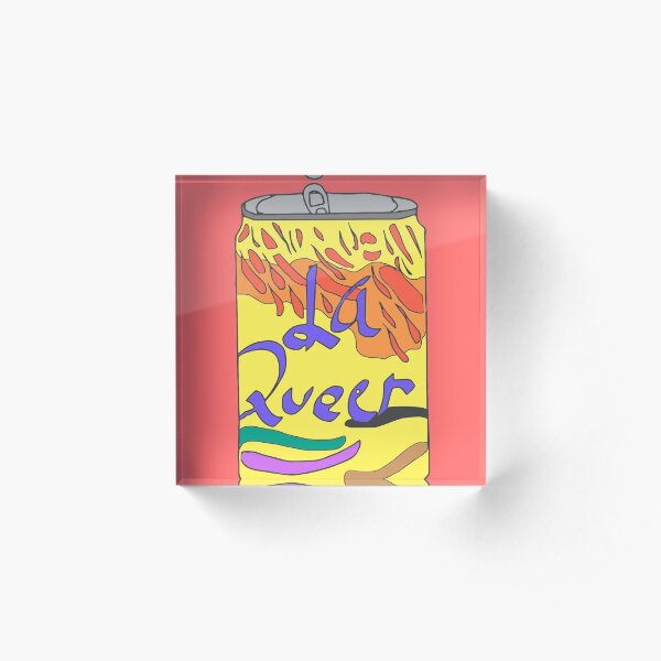 La Queer Acrylic Block