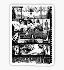Comic strip. Yamato Monogatari. Story 147. Sticker