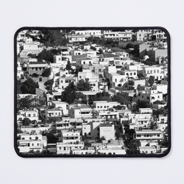 Item preview, Houses in Skala, Patmos, monochrome designed and sold by paulboizot.