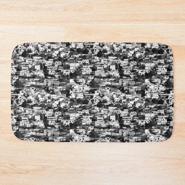 Item preview, Houses in Skala, Patmos, monochrome designed and sold by paulboizot.