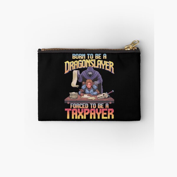 Item preview, Born to be a Dragonslayer - Funny Game Master T-shirt designed and sold by skiprender.