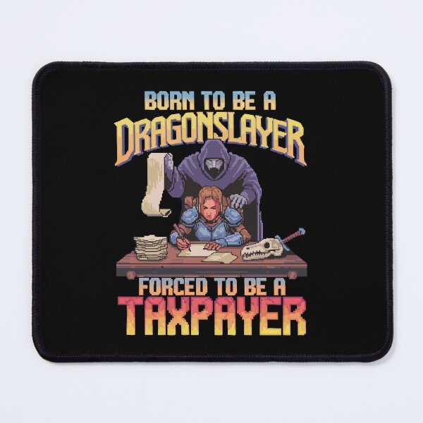 Item preview, Born to be a Dragonslayer - Funny Game Master T-shirt designed and sold by skiprender.