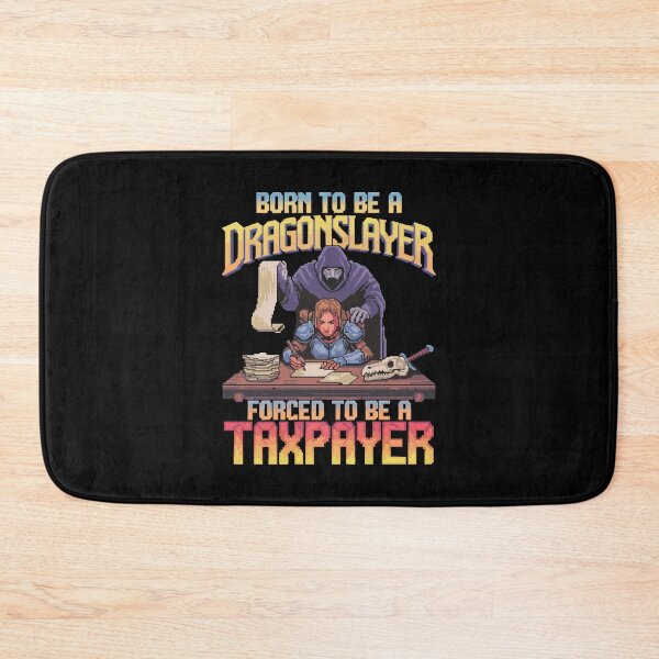 Item preview, Born to be a Dragonslayer - Funny Game Master T-shirt designed and sold by skiprender.