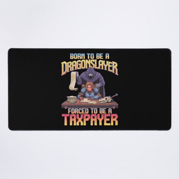 Item preview, Born to be a Dragonslayer - Funny Game Master T-shirt designed and sold by skiprender.