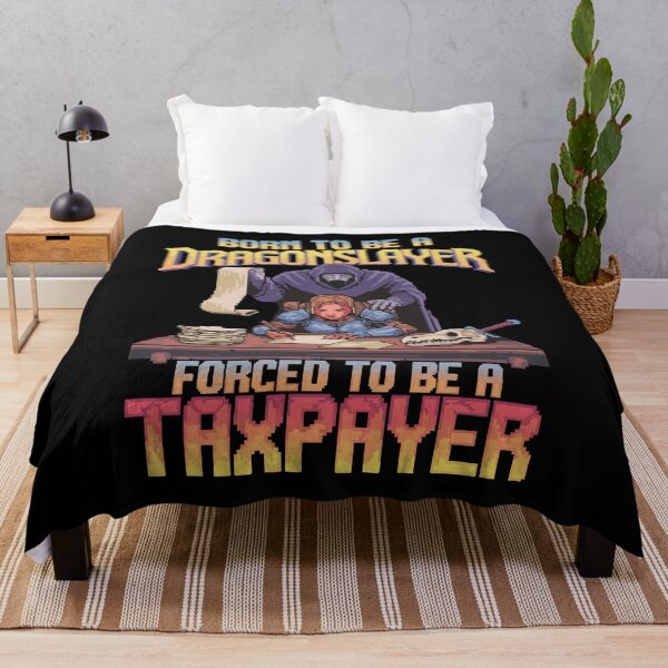 Item preview, Born to be a Dragonslayer - Funny Game Master T-shirt designed and sold by skiprender.