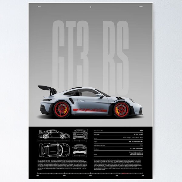 Item preview, Porsche 911 GT3 RS designed and sold by thundergearshop.