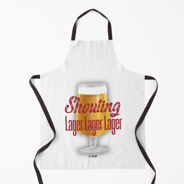 Item preview, Shouting Lager Beer | Song Lyric | Drink Alcohol Cocktail designed and sold by Oh My Sass.
